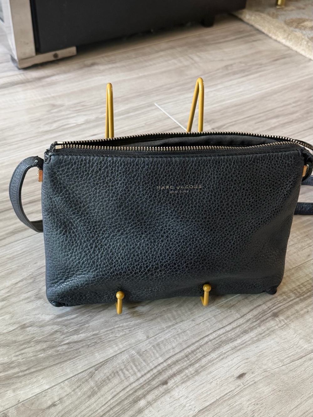Vintage Marc Jacobs Black Leather Crossbody